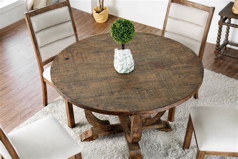 Rustic Round Dining Table: Enhancing Your Home's Style - Table Round Ideas