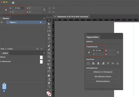 InDesign Tipp Hilfslinien Exakt Positionieren InDesign