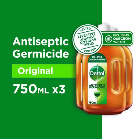 Bundle Of Dettol Antiseptic Germicide Liquid Ml Kills Of