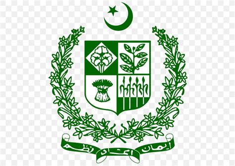 State Emblem Of Pakistan National Emblem Coat Of Arms Flag Of Pakistan Png 500x581px Pakistan