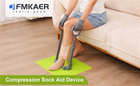 Amazon Compression Sock Aid Device With Silicone Anti Slip Mat