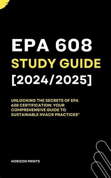 Epa 608 Study Guide 20242025 Unlocking The Secrets Of Epa 608