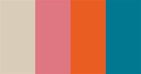 Desert Sunset Color Palette Colordrop