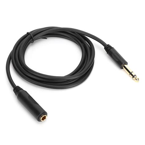 Pure Copper Conductor With Shielding 635mm Stereo Male To Female Audio Extension Cable For