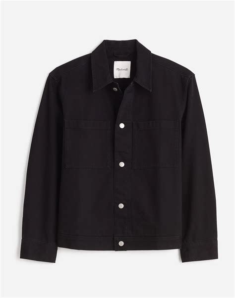 Cotton Twill Shirt Jacket Madewell