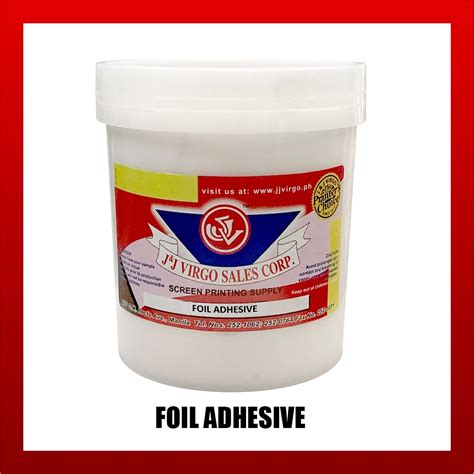 J J Virgo Sales Corp Foil Adhesive Heat Transfer For Silk Screen