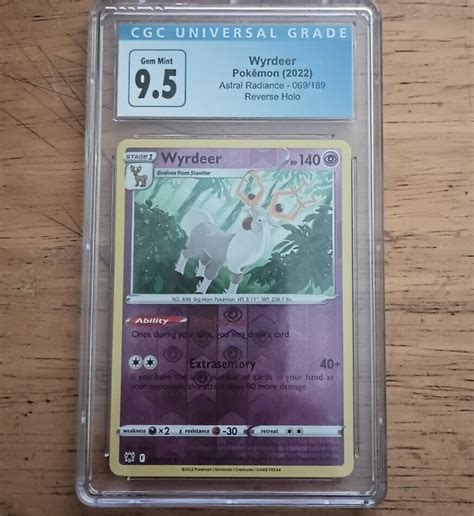 Pok Mon Tcg Wyrdeer Astral Radiance Holo Holo Rare For Sale