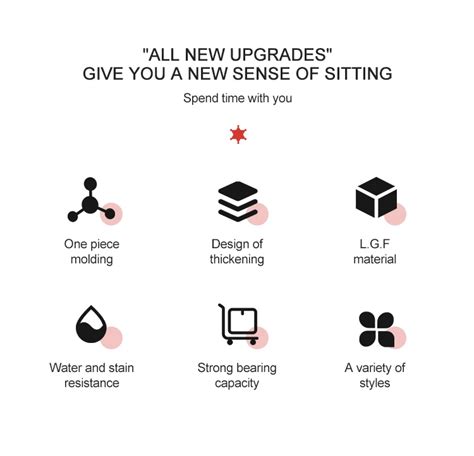 Outdoor Furniture Modern Pp Stackable High Chair Living Room Round