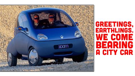 Lets Look At The 1992 Renault Zoom Electric Car That Could Literally