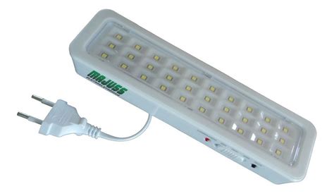 Ilumina O De Emerg Ncia Bloco Aut Nomo Leds W Bivolt