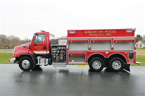 Barlow Volunteer Fire Company Pierce Dry Side Tanker Glick Fire