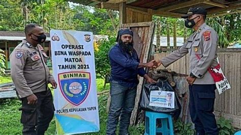 Dulu Serang Aparat Kini Pimpinan KKB Papua Yusen Tabuni Kembali Ke