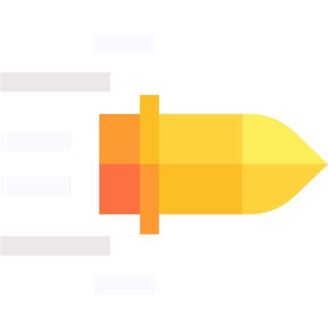 Bullet Basic Straight Flat Icon