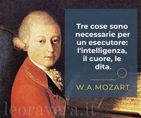 Interpreto Le Parole Di Mozart Per Suonare Bene Un Pezzo Sono