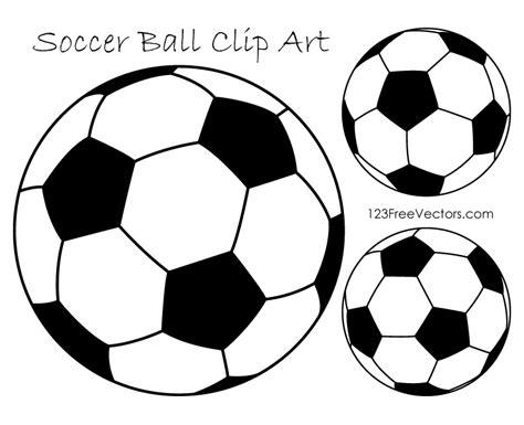 Soccer Ball Clipart Black and White