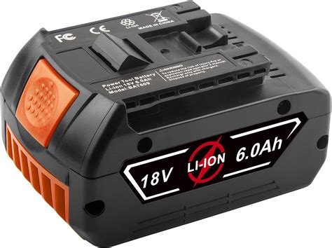 Vinida 2pack 60ah 18v R840087 Lithium Battery Replacement For Ridgid