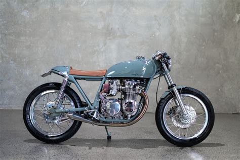 Honda Cb550 Café Racer Shannons Dream Bike Build Purpose Built Moto