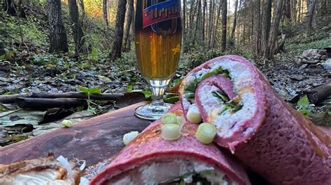 TASTY AND COLORFUL 🤤🔥|🌲 Food in Nature Slovakia ️ - YouTube