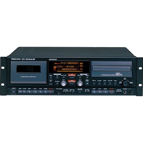 Tascam CC-222mkIII CD-RW/Cassette Combo | Musician's Friend