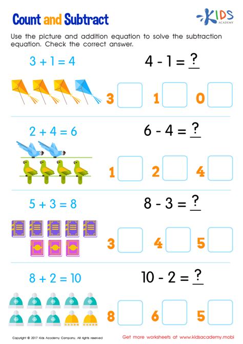 1st Grade Subtraction Worksheets Free Pdf Worksheets