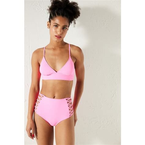 Penti Basic Bralet Neon Pembe Bikini Üstü Fiyatı