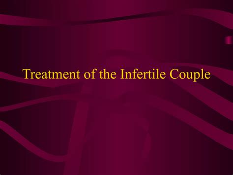 Male Infertility Ppt