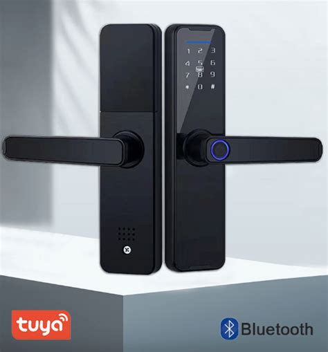 Fechadura Inteligente Smartlock Tuya Biometria Tag Senha E App M Vel