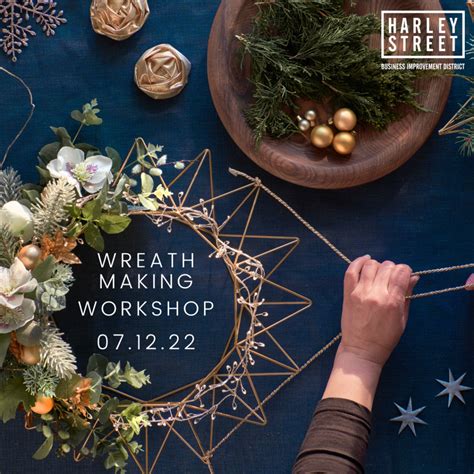 Festive Wreath Making Workshop Harley Street Bid