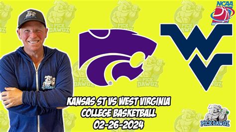 Kansas State Vs West Virginia Free College Basketball Picks And