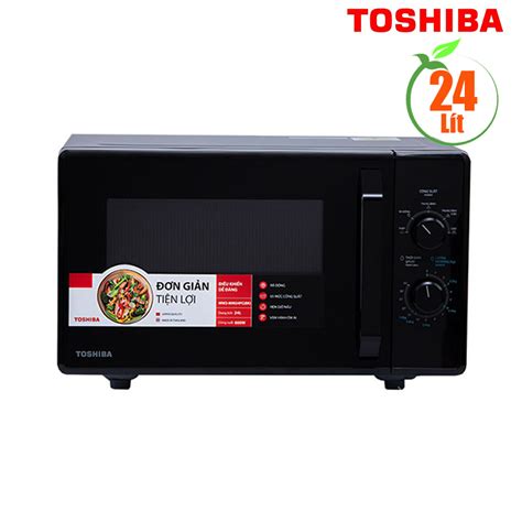 Lò Vi Sóng Cơ Toshiba Mw2 Mm24pcbk Màu đen 24 Lít Công Suất 800w