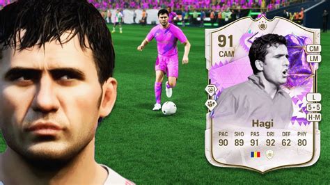 Ultimate Birthday Icon Hagi Sbc Player Review Ea Fc Ultimate