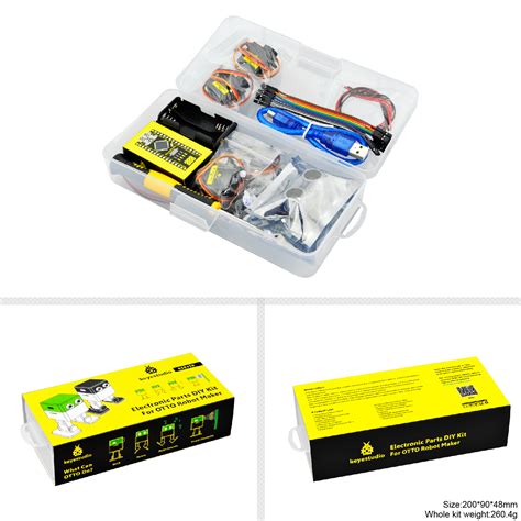 Keyestudio Nano Ch Electronic Parts Diy Builder Kit Learning