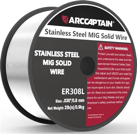 ER308L 030 035 Mig Stainless Steel Welding Wire 10 Lb 25lb Spool