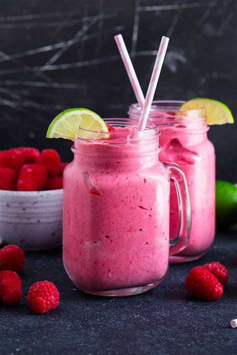 Raspberry Lime Smoothie - Annie's Noms