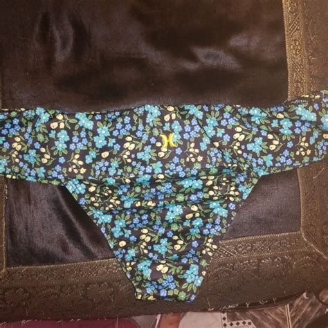 Hurley Swim Hurley Floral Foldover Bikini Bottom Nwt Poshmark