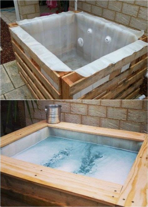 Diy Upcycled Pallet Hot Tub Is Perfect For The Diy Guru Who Wants To