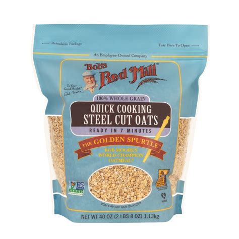 Quick Cooking Steel Cut Oats Bobs Red Mill Natural Foods