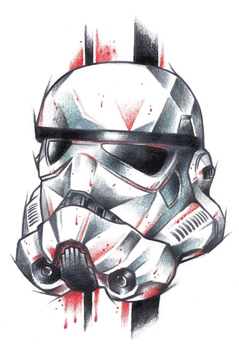 Stormtrooper Mask Drawing at GetDrawings | Free download