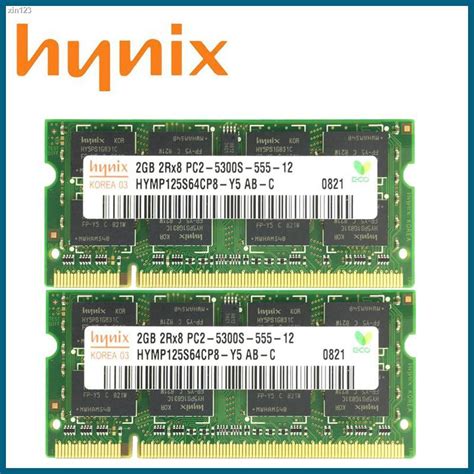 Hynix Gb X Gb Pc S Ddr Pin Sodimm Laptop Memory