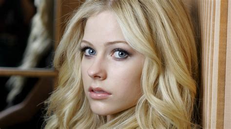 Wallpaper Face Women Model Blonde Long Hair Singer Avril