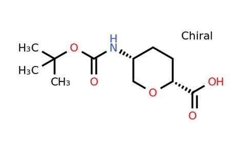 CAS 1993226 94 0 Cis 5 Boc Amino Tetrahydro Pyran 2 Carboxylic Acid