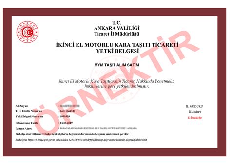 Oto Galeri Emlak Yetki Belgesi Nedir Nasıl Alınır 2022 MYK Danışman