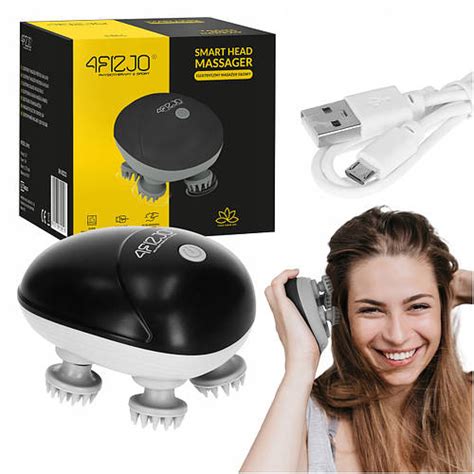 Электрический массажер для головы 4FIZJO Smart Head Massager 4FJ0620 ...