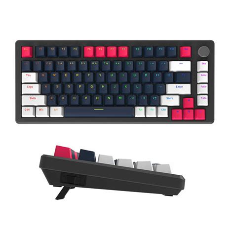 Mini Mechanical Keyboard DIY Hot Swap 83 Key Simple Professional Game Wireless Bluetooth 2 4G