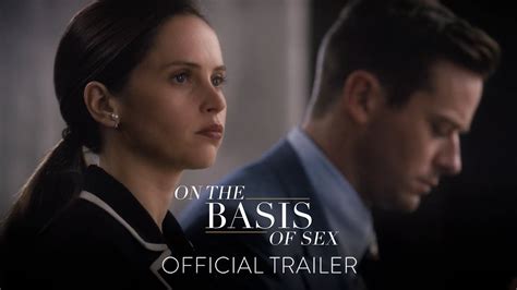 ON THE BASIS OF SEX Official Trailer Focus Features YouTube