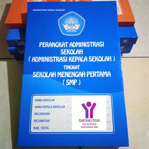 Jual Buku Administrasi Sekolah Kepsek SMP Shopee Indonesia