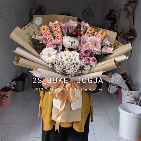 Buket Boneka Bunga Coklat Uang Kode A96 Buket Jogja Buket Bunga