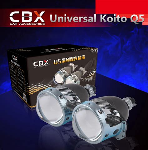 3 Inches Koito Bi Xenon HID Projector Lens LHD Universal Fast Install