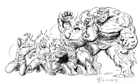 Hulk Transformation By Daveb23 On Deviantart