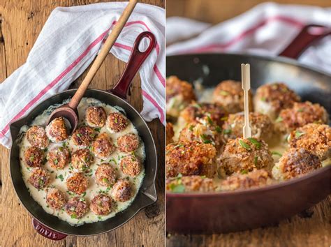 Chicken Cordon Bleu Meatballs Video The Cookie Rookie